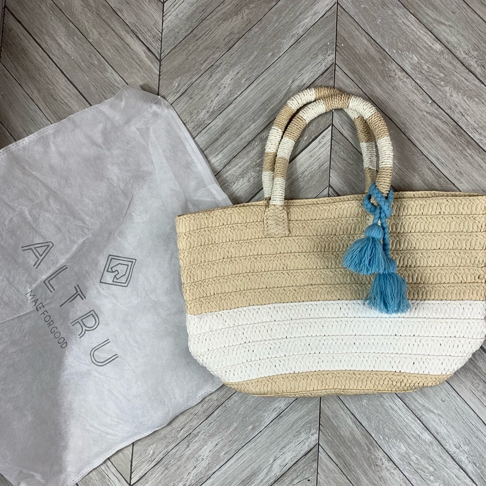 Altru good straw tote bag - Picture 3 of 6